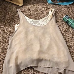 Tank top blouse